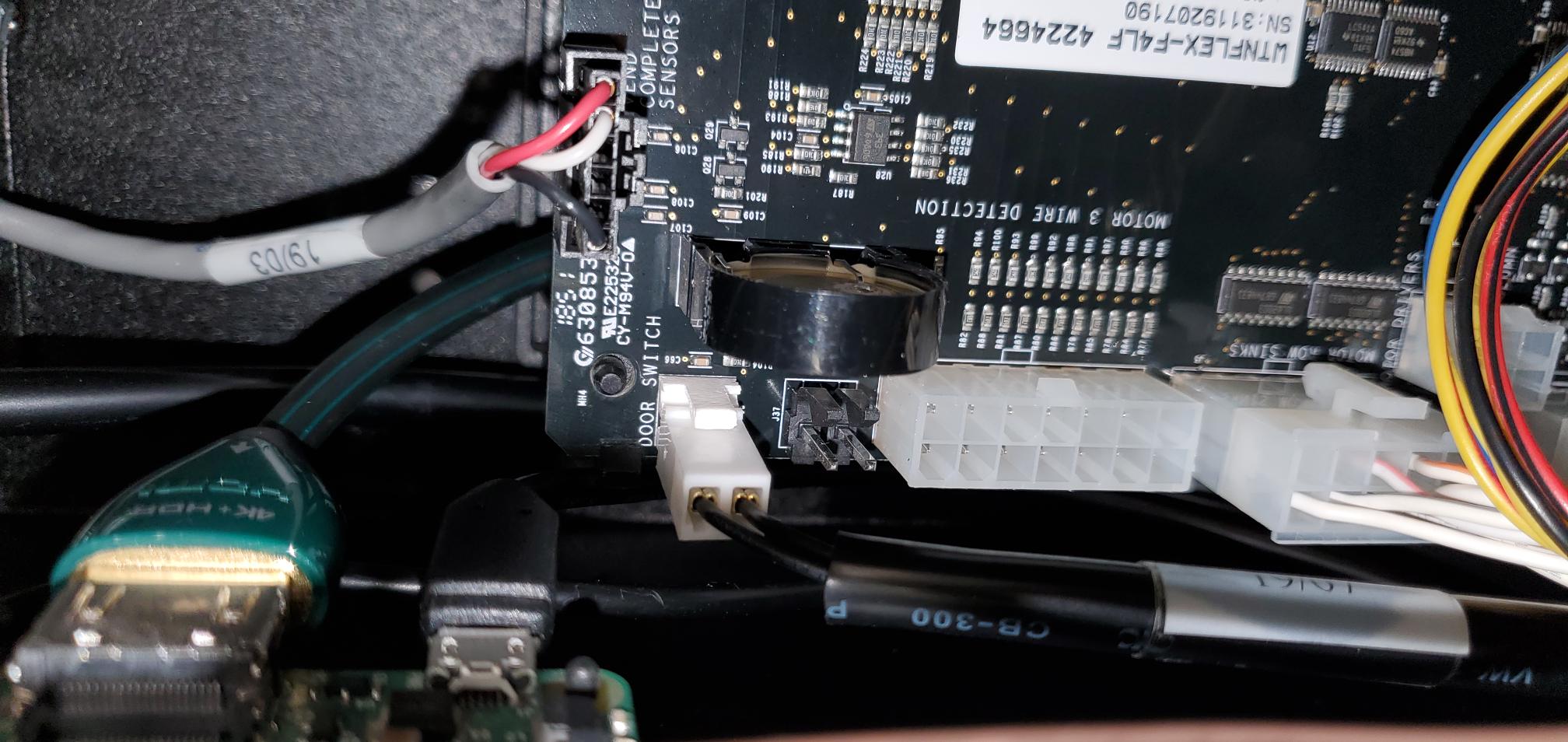 Door Switch Configuration with Nayax Credit Card Reader